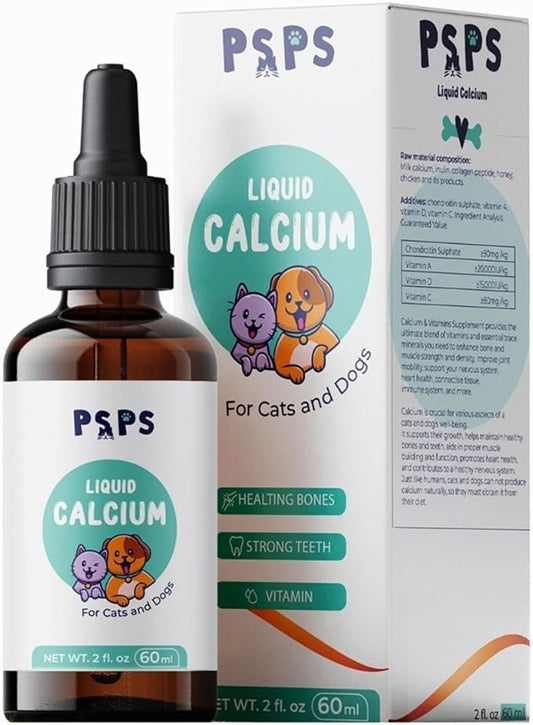 Calcium Liquid for Dogs & Cats 2 Fl. Oz.
